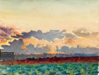 Sunset Across the Fields